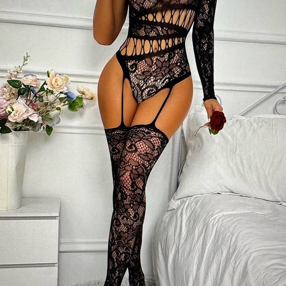 Sexy mesh suit - Picture 2 of 6